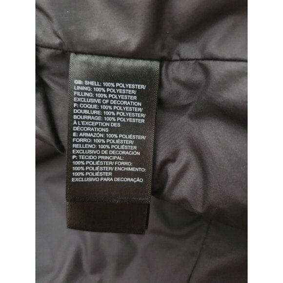 The North Face Women’s Black Puffer Vest - East Idaho Credit Union Logo Size XL - Picture 9 of 10